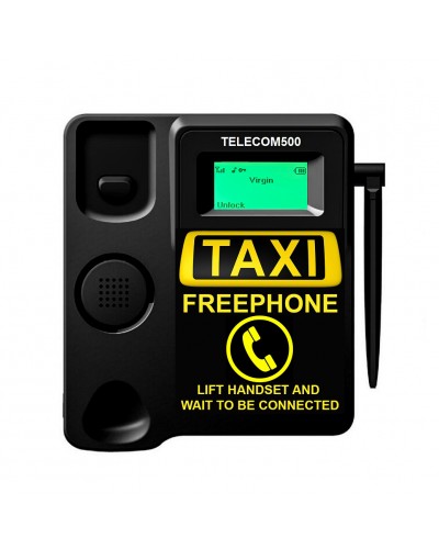 TELECOM500 GSM Desk phone HotDial AutoDial Taxi Wireless FreePhone Fixed Wireless Desk Phone, FWP